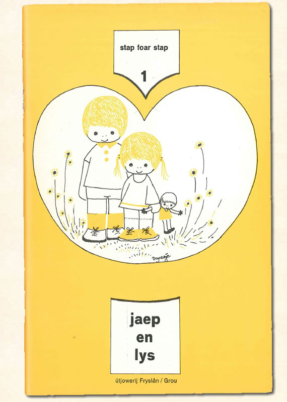 Eerste Leesboekje Stap Foar Stap Jaep en Lys 1976