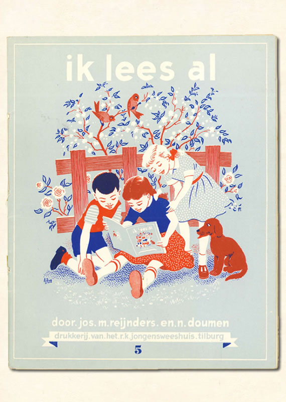 Vijfde Leesboekje Reynders en Doumen Ik lees Al 1954
