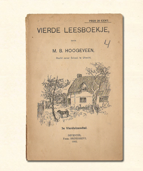 Leesboekje M B Hoogeveen