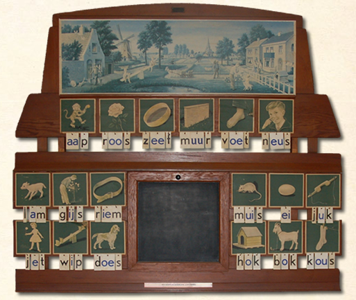 Klassikale leesbord Beckers Reynders en doumen 1954 