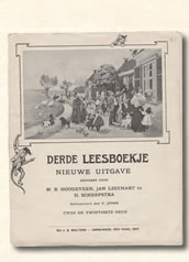 Derde leesboekje M.B. Hoogeveen  1917-1930. Aap Noot Mies