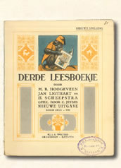 Derde leesboekje M.B. Hoogeveen 1933-1939. Aap Noot Mies