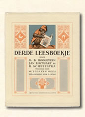 Derde leesboekje  M.B. Hoogeveen 1950-1957. Aap Noot Mies