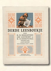 Derde leesboekje  M.B. Hoogeveen 1958-1960. Aap Noot Mies