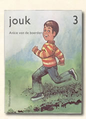 Derde leesboekje Jouk Kooreman letterstad 1976 