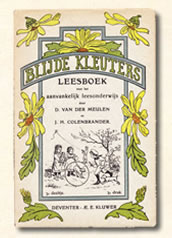 Derde leesboekje " blijde kleuters" J. H. Colenbrander omstreeks 1902.