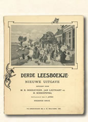 Derde leesboekje M.B. Hoogeveen 1910-1916. Aap Noot Mies