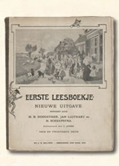 Eerste leesboekje M.B. Hoogeveen  1917-1930. Aap Noot Mies