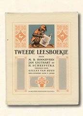 Tweede leesboekje  M.B. Hoogeveen 1950-1957. Aap Noot Mies