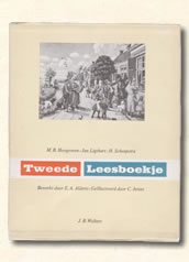 Tweede  leesboekje  M.B. Hoogeveen 1961-1966. Aap Noot Mies