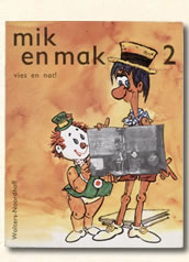 Tweede leesboekje Mik en Mak Kooreman letterstad 1976 