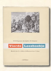 Vierde  leesboekje  M.B. Hoogeveen 1961-1966. Aap Noot Mies