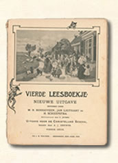 Vierde leesboekje M.B. Hoogeveen  1917-1930. Aap Noot Mies