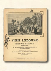 Vierde leesboekje M.B. Hoogeveen 1910-1916. Aap Noot Mies