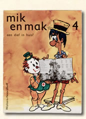Vierde leesboekje Mik en Mak Kooreman letterstad 1976 