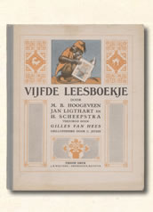 Vijfde leesboekje M.B. Hoogeveen 1940-1949. Aap Noot Mies 