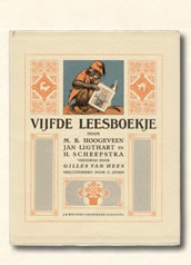 Vijfde leesboekje  M.B. Hoogeveen 1950-1957. Aap Noot Mies