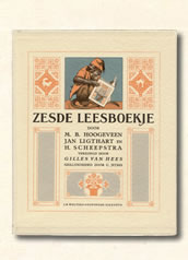Zesde leesboekje  M.B. Hoogeveen 1950-1957. Aap Noot Mies