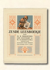 Zesde leesboekje  M.B. Hoogeveen 1950-1957. Aap Noot Mies