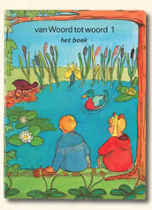 Eerste leesboekje "van Woord tot woord". getiteld: het boek