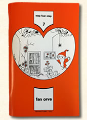 Fries leesboekje diel 7 omstreeks 1976. leesmethode 'stap foar stap". Fan Orve