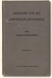 Handleiding M.B. Hoogeveen 1914. Aap Noot Mies