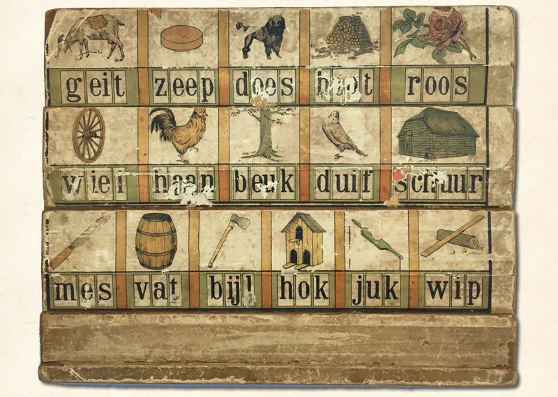 Leesplankje Geit Zeep Does J. H. Colenbrander omstreeks 1902.