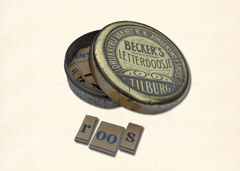 Letterdoosje Becker Ik Lees Al 1910-1934