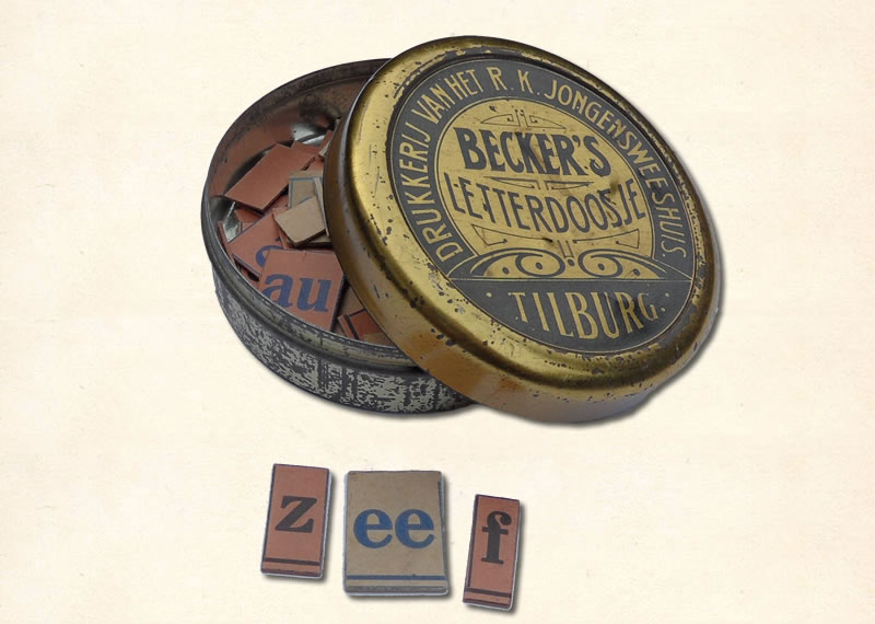 Letterdoosje Becker Ik Lees Al 1934