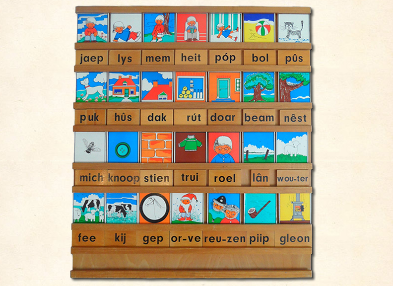 Klassikale Leesplank Stap Foar Stap 1976