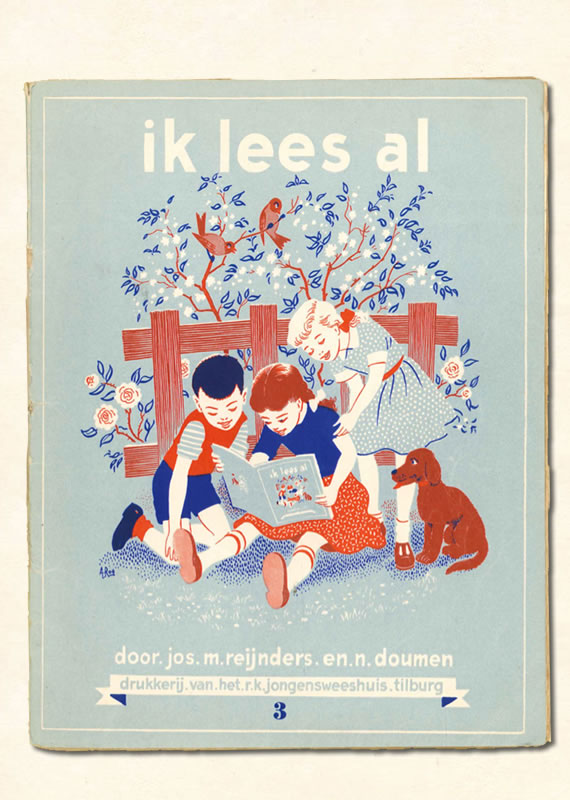 Derde Leesboekje Reynders en Doumen Ik lees Al 1954