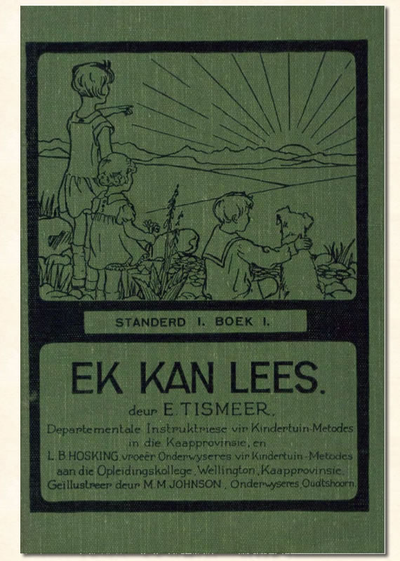 Leesboekje Tismeer Zuid-Afrika ek kan lees sub standerd 1 boek 1 1936