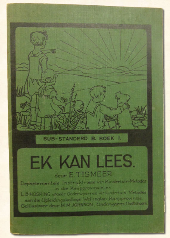 Leesboekje Tismeer Zuid-Afrika ek kan lees sub standerd B boek 1 1939