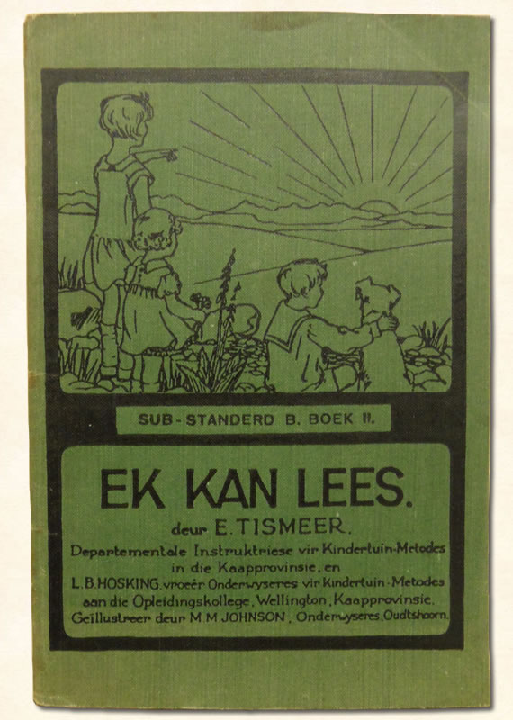 Leesboekje Tismeer Zuid-Afrika ek kan lees sub standerd B boek 2 1936