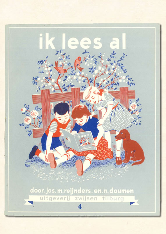 Vierde Leesboekje Reynders en Doumen Zwijsen Ik lees Al 1959