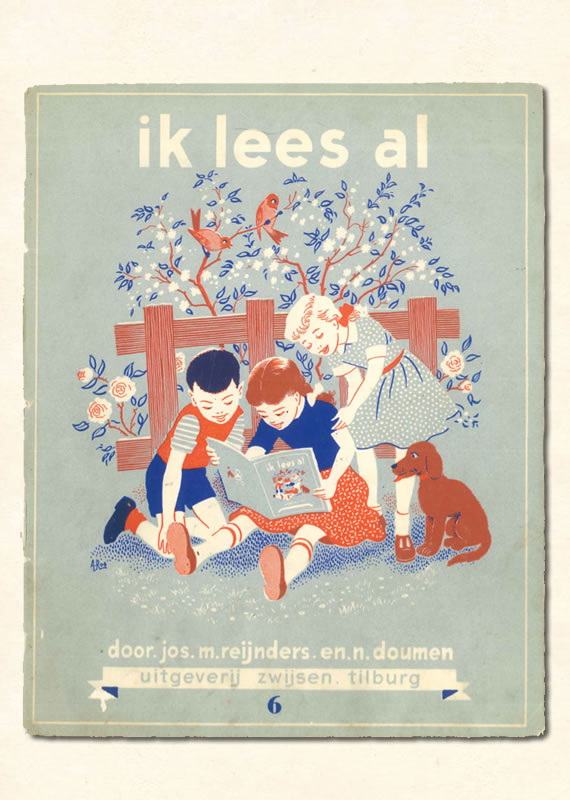 Zesde Leesboekje Reynders en Doumen Zwijsen Ik lees Al 1959