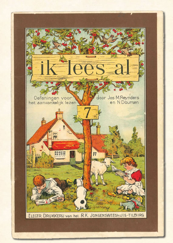 Zevende Leesboekje Reynders en Doumen Ik lees Al 1910