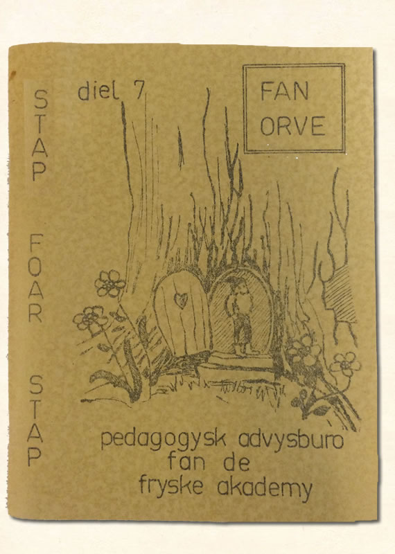 Zevende Leesboekje Stap Foar Stap Fan Orve 1970