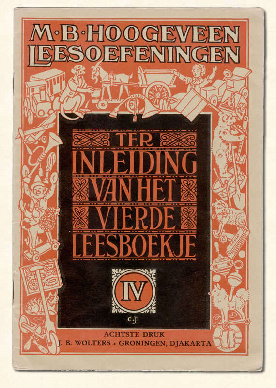 Vierde boekje Leesoefeningen M.B. Hoogeveen 1953
