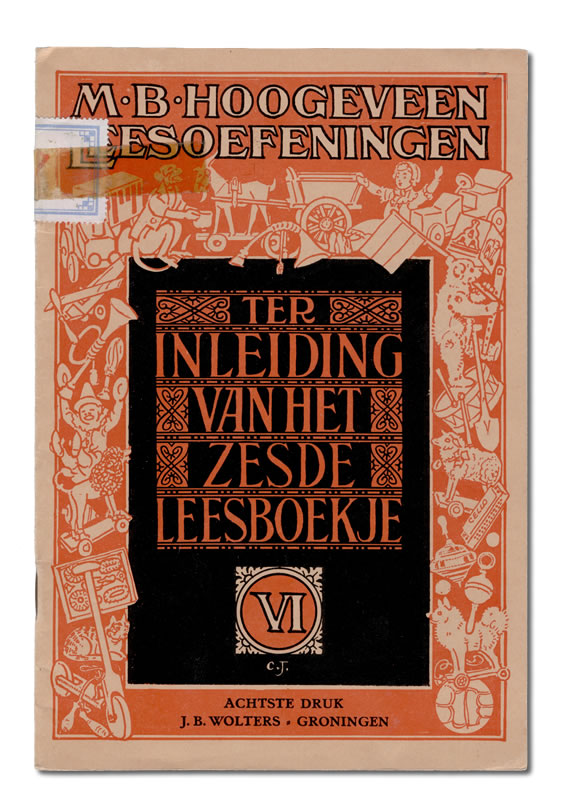 Zesde boekje Leesoefeningen M.B. Hoogeveen 1958