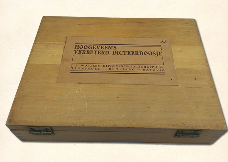 Dicteerdoos Hoogeveen 1933-1939 